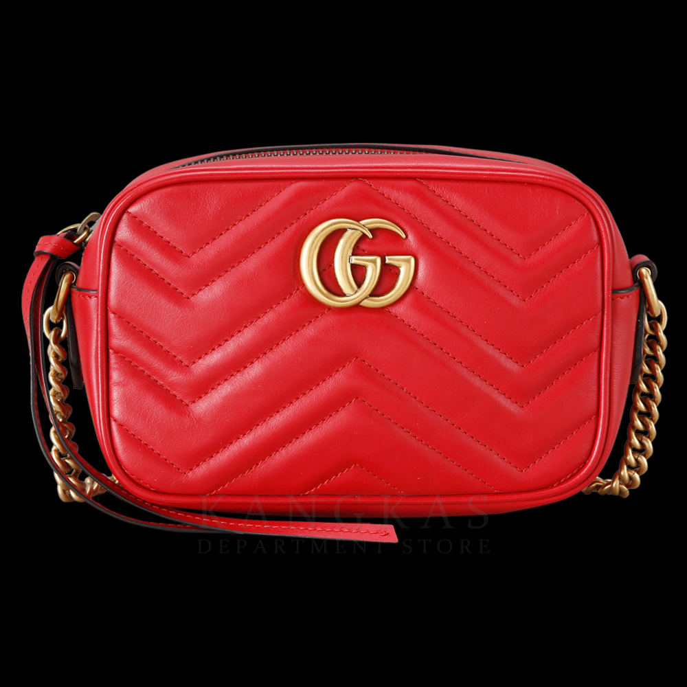 GUCCI(USED)구찌 GG 마몽트 체인 숄더백