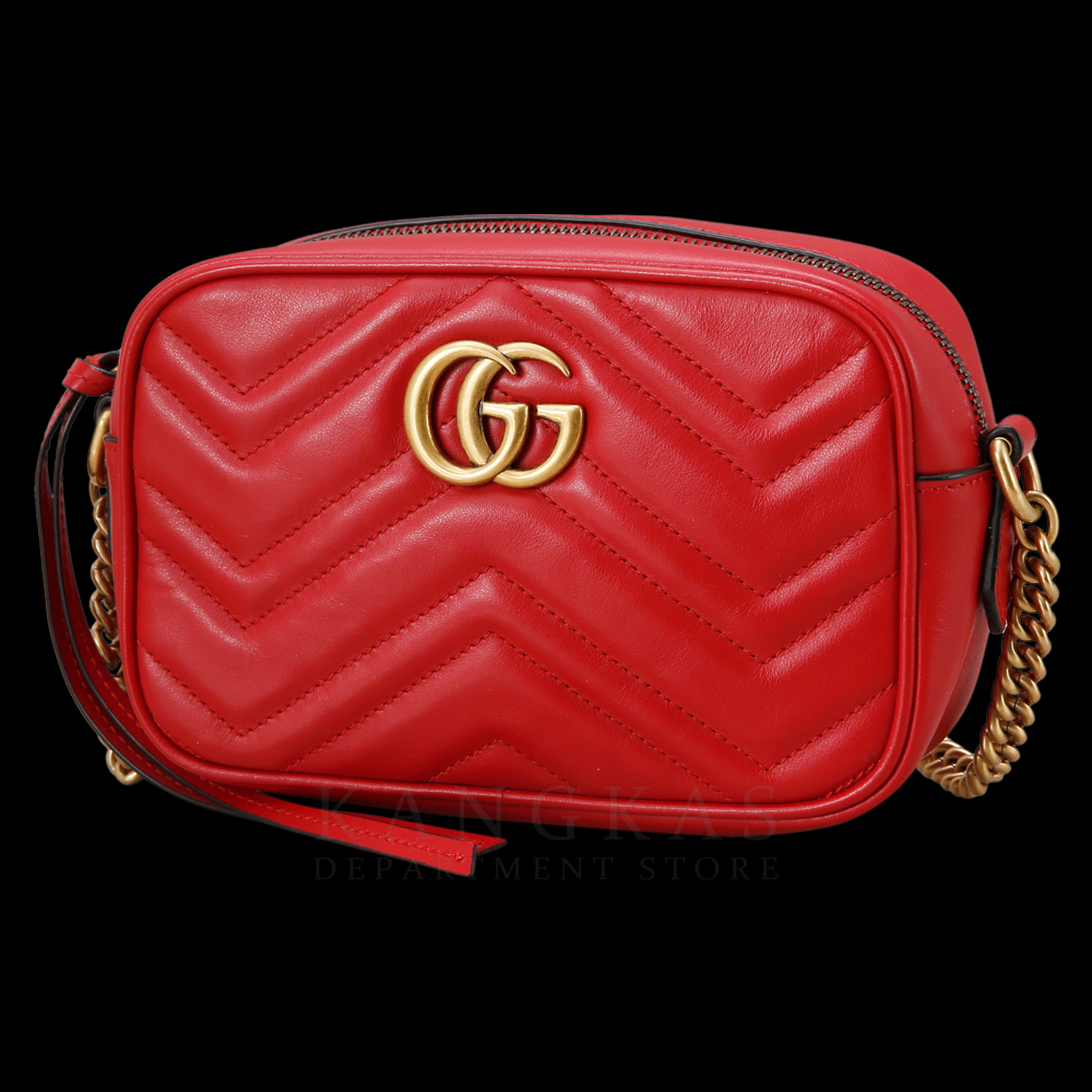 GUCCI(USED)구찌 GG 마몽트 체인 숄더백
