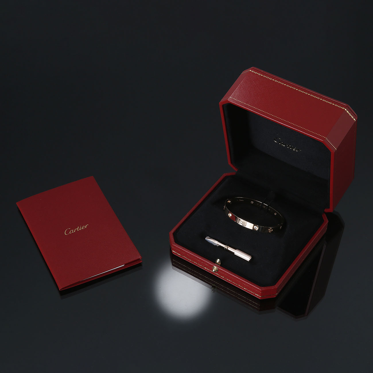 CARTIER(USED)까르띠에 4P 러브 브레이슬릿 17#