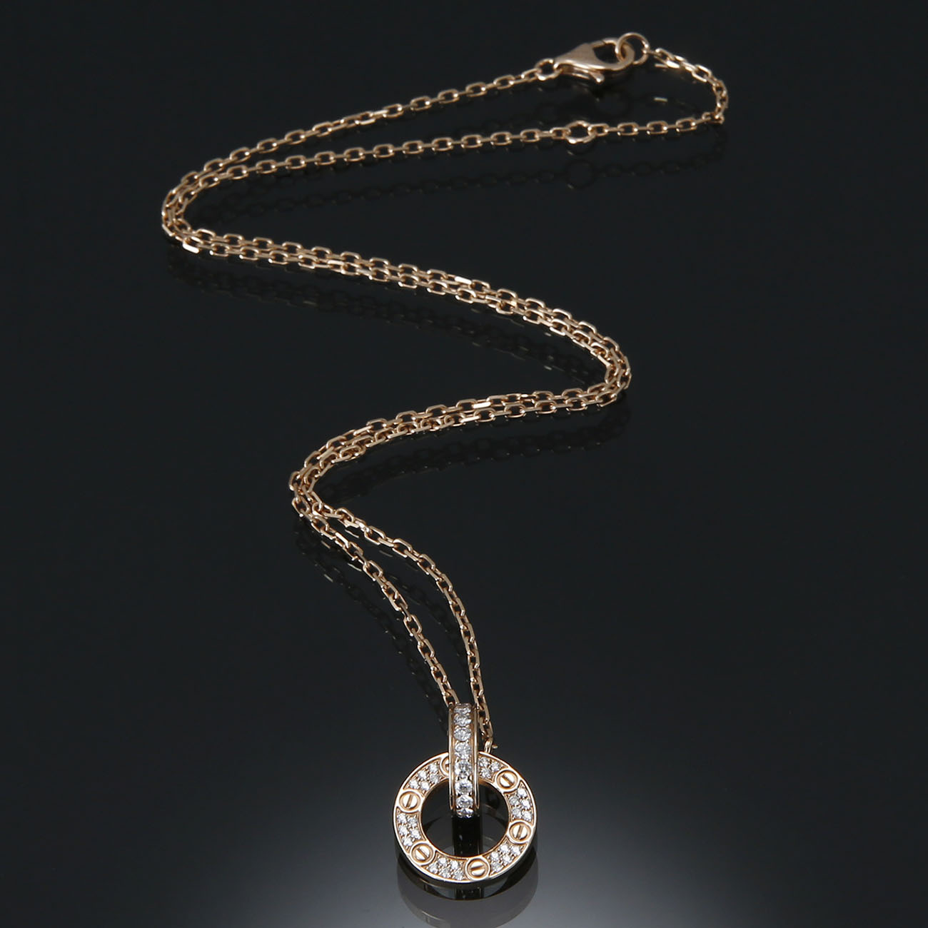 CARTIER(USED)까르띠에 러브 네크리스
