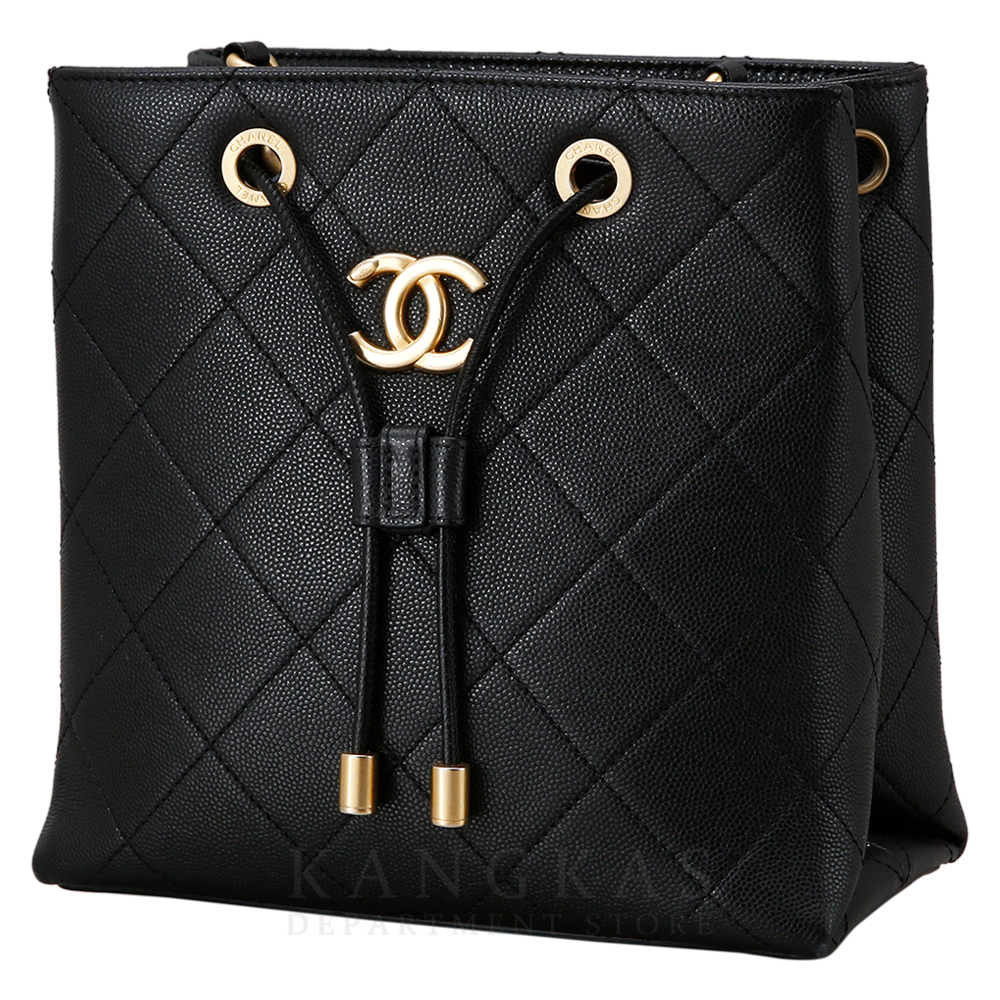 CHANEL(USED)샤넬 시즌 캐비어 버킷백