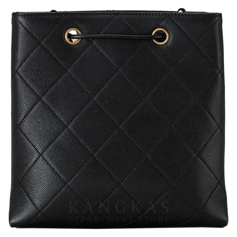 CHANEL(USED)샤넬 시즌 캐비어 버킷백