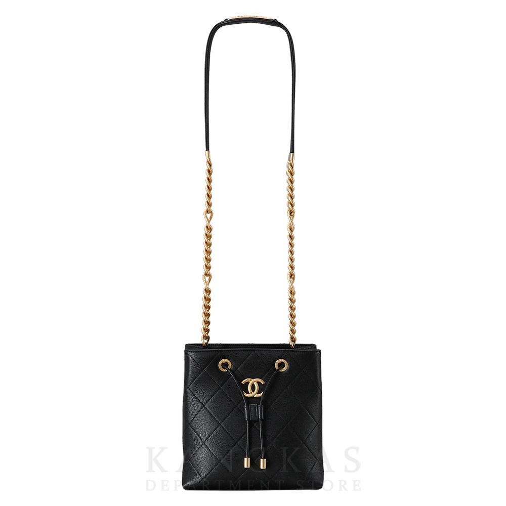 CHANEL(USED)샤넬 시즌 캐비어 버킷백