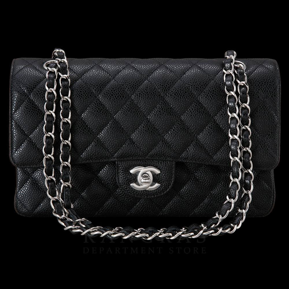 CHANEL(USED)샤넬 클래식 캐비어 미듐