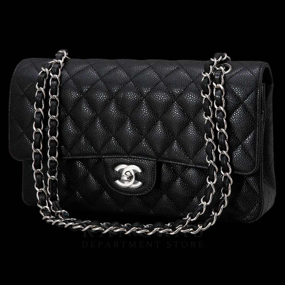 CHANEL(USED)샤넬 클래식 캐비어 미듐