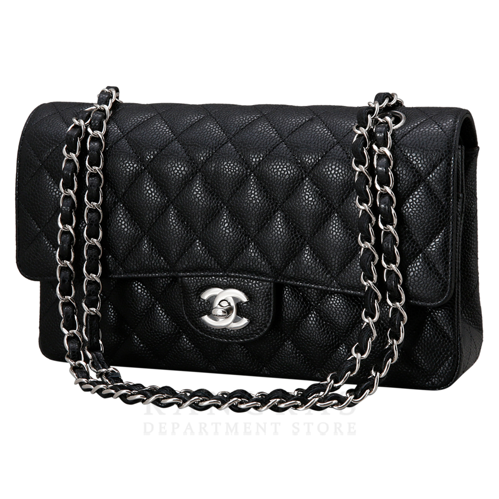 CHANEL(USED)샤넬 클래식 캐비어 미듐