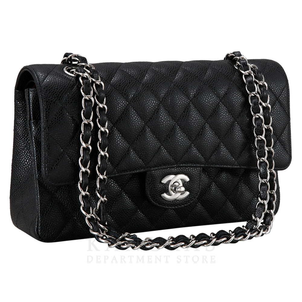 CHANEL(USED)샤넬 클래식 캐비어 미듐