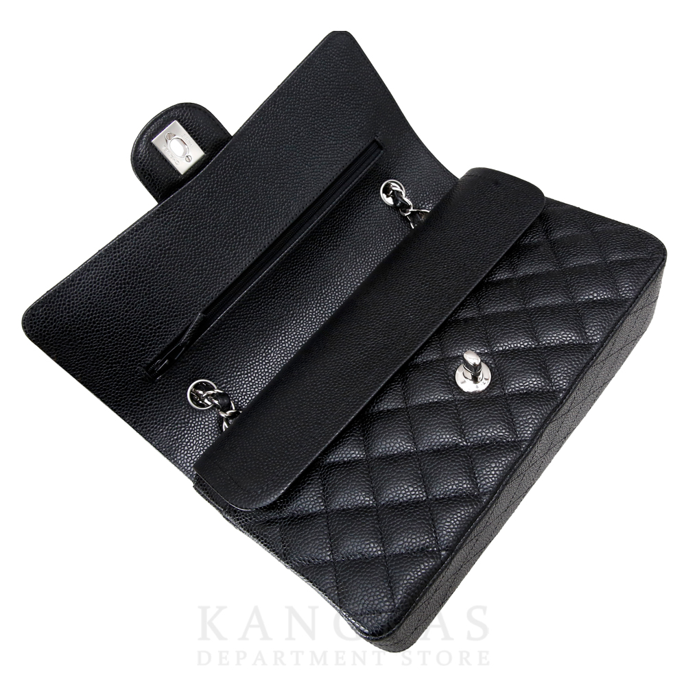 CHANEL(USED)샤넬 클래식 캐비어 미듐