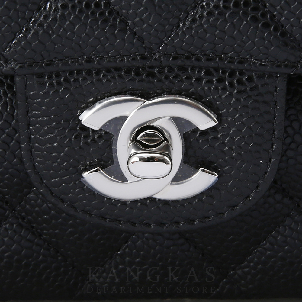 CHANEL(USED)샤넬 클래식 캐비어 미듐