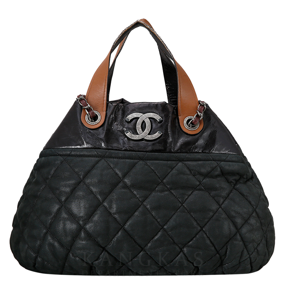 CHANEL(USED) 샤넬 시즌 체인 토트 숄더백