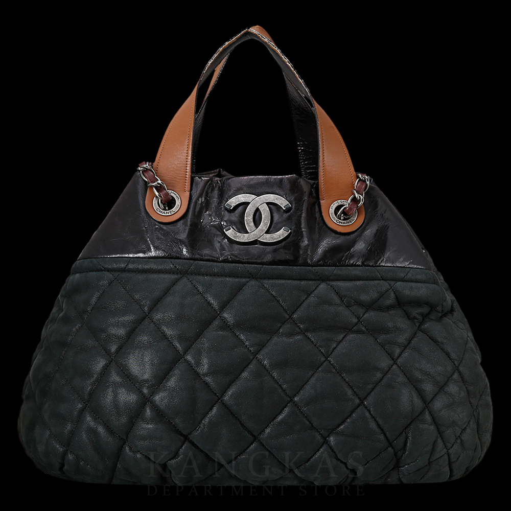 CHANEL(USED) 샤넬 시즌 체인 토트 숄더백
