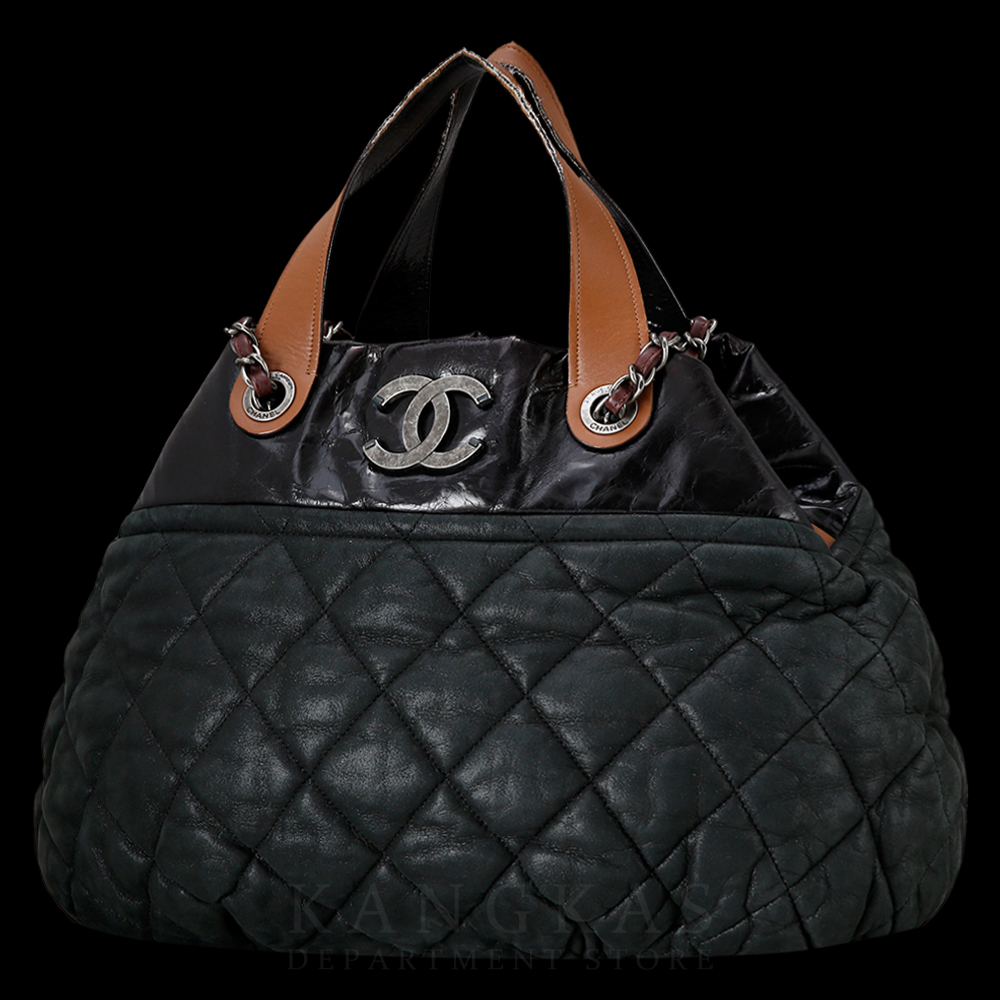 CHANEL(USED) 샤넬 시즌 체인 토트 숄더백