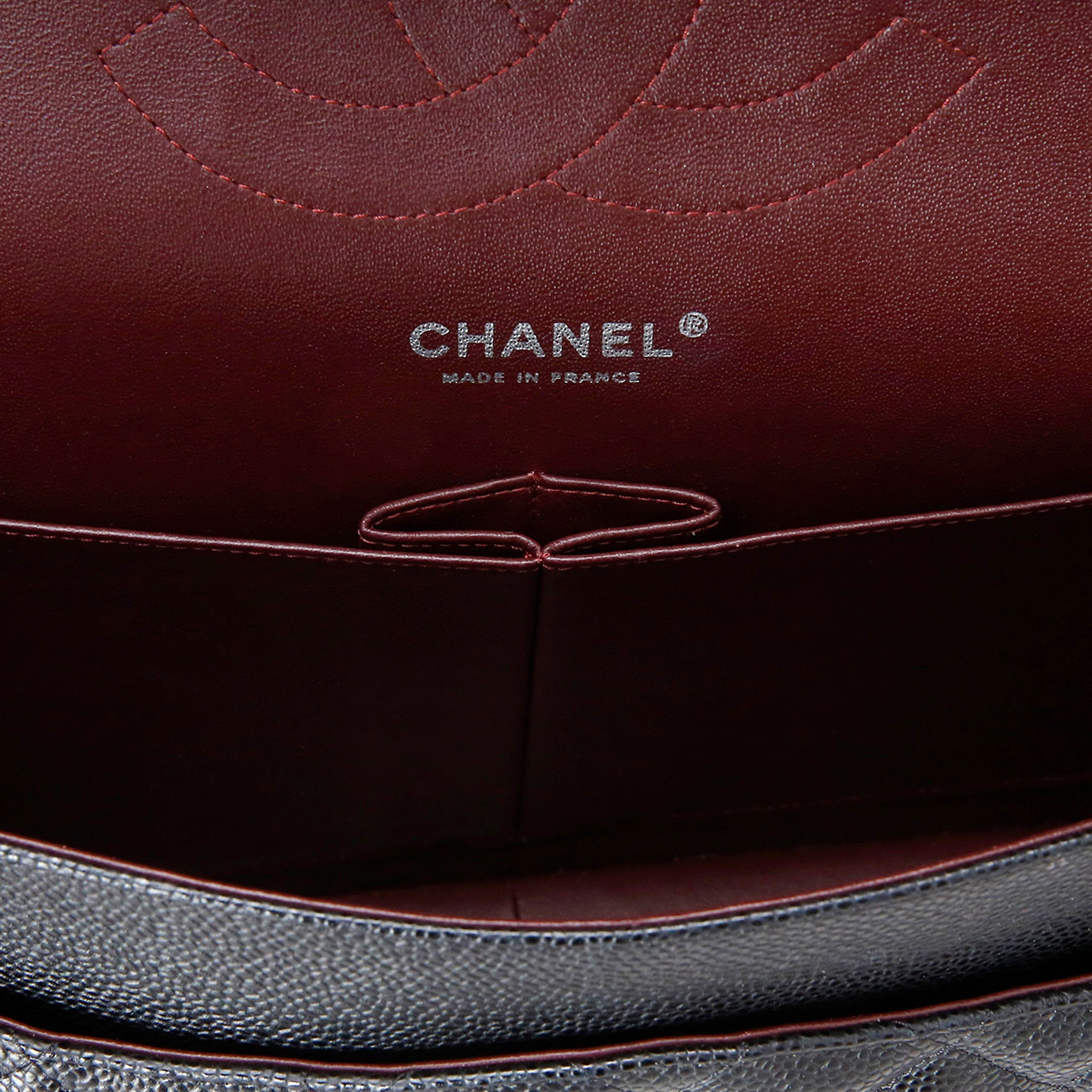 CHANEL(USED)샤넬 클래식 캐비어 점보
