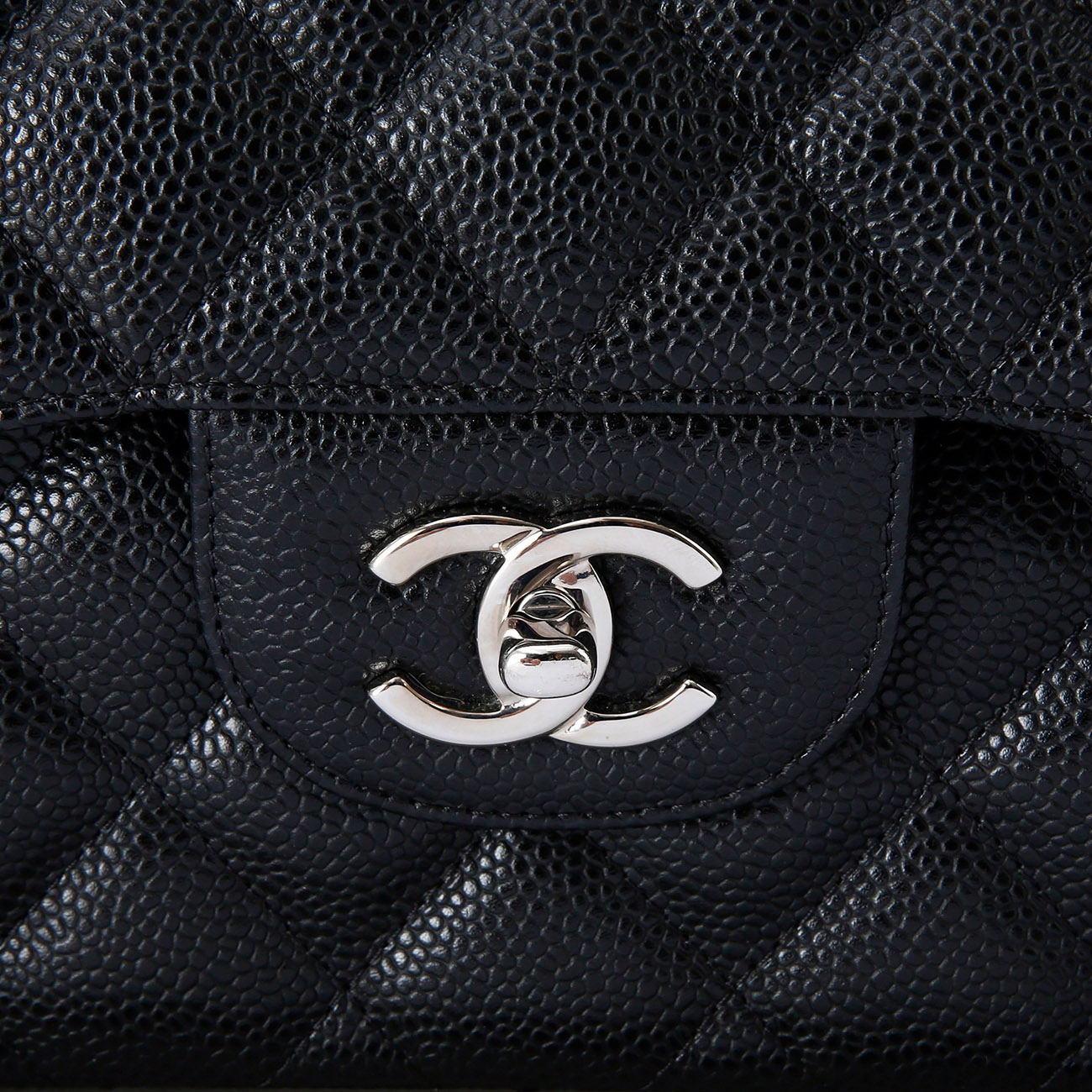 CHANEL(USED)샤넬 클래식 캐비어 점보