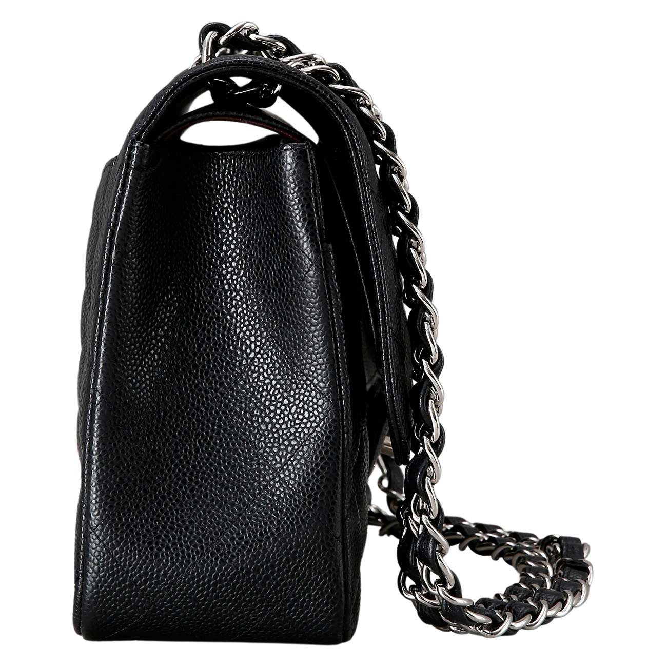 CHANEL(USED)샤넬 클래식 캐비어 점보