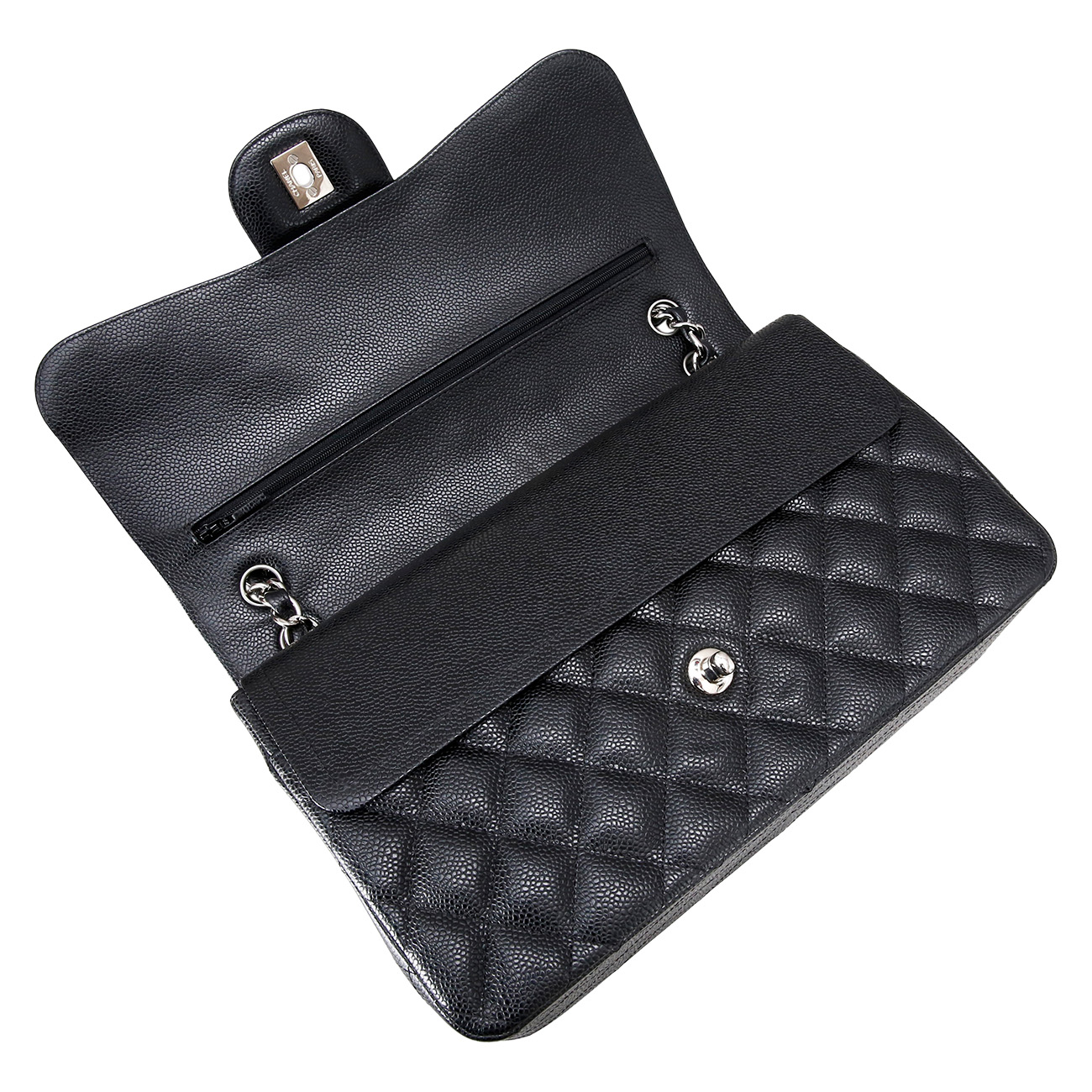 CHANEL(USED)샤넬 클래식 캐비어 점보