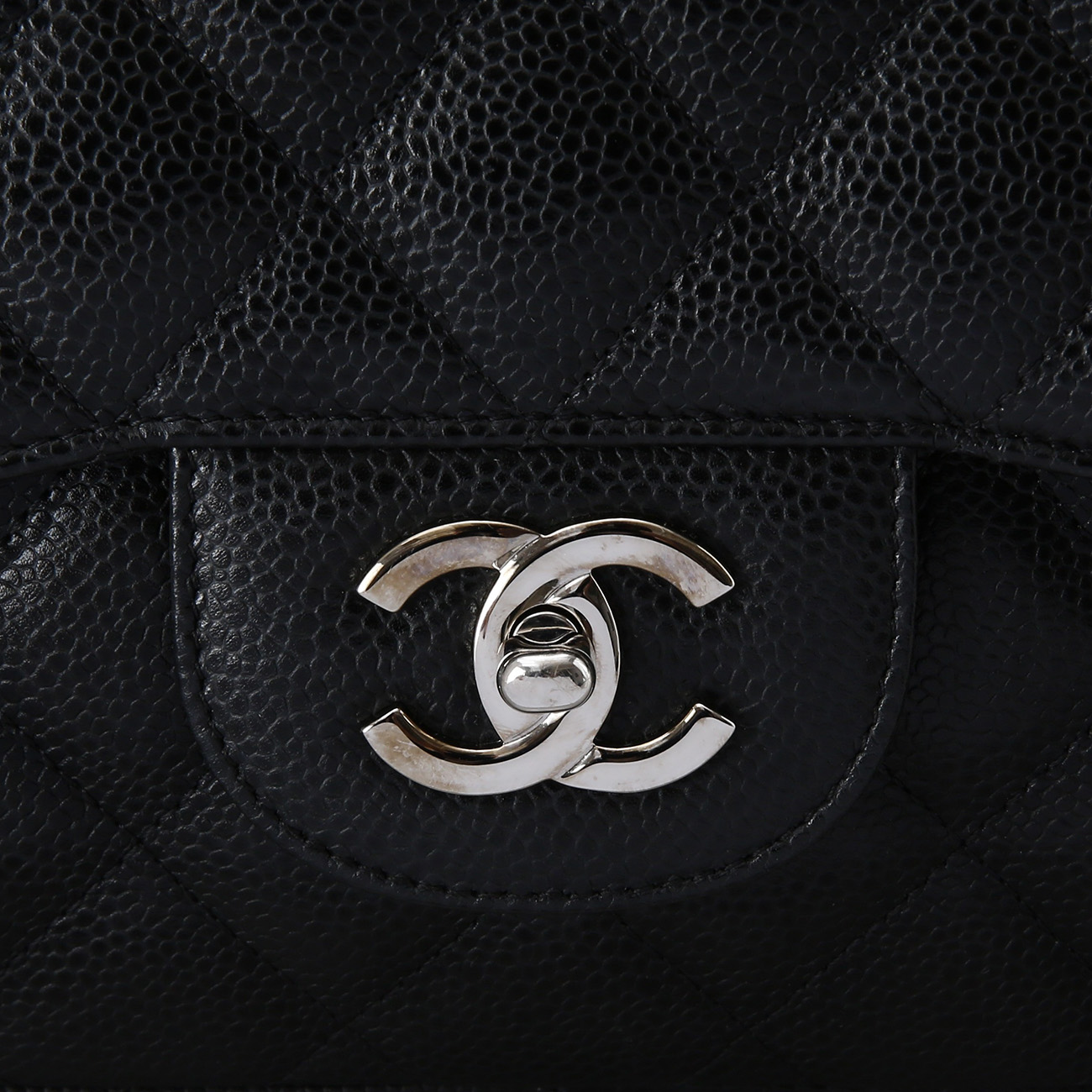 CHANEL(USED)샤넬 클래식 캐비어 점보