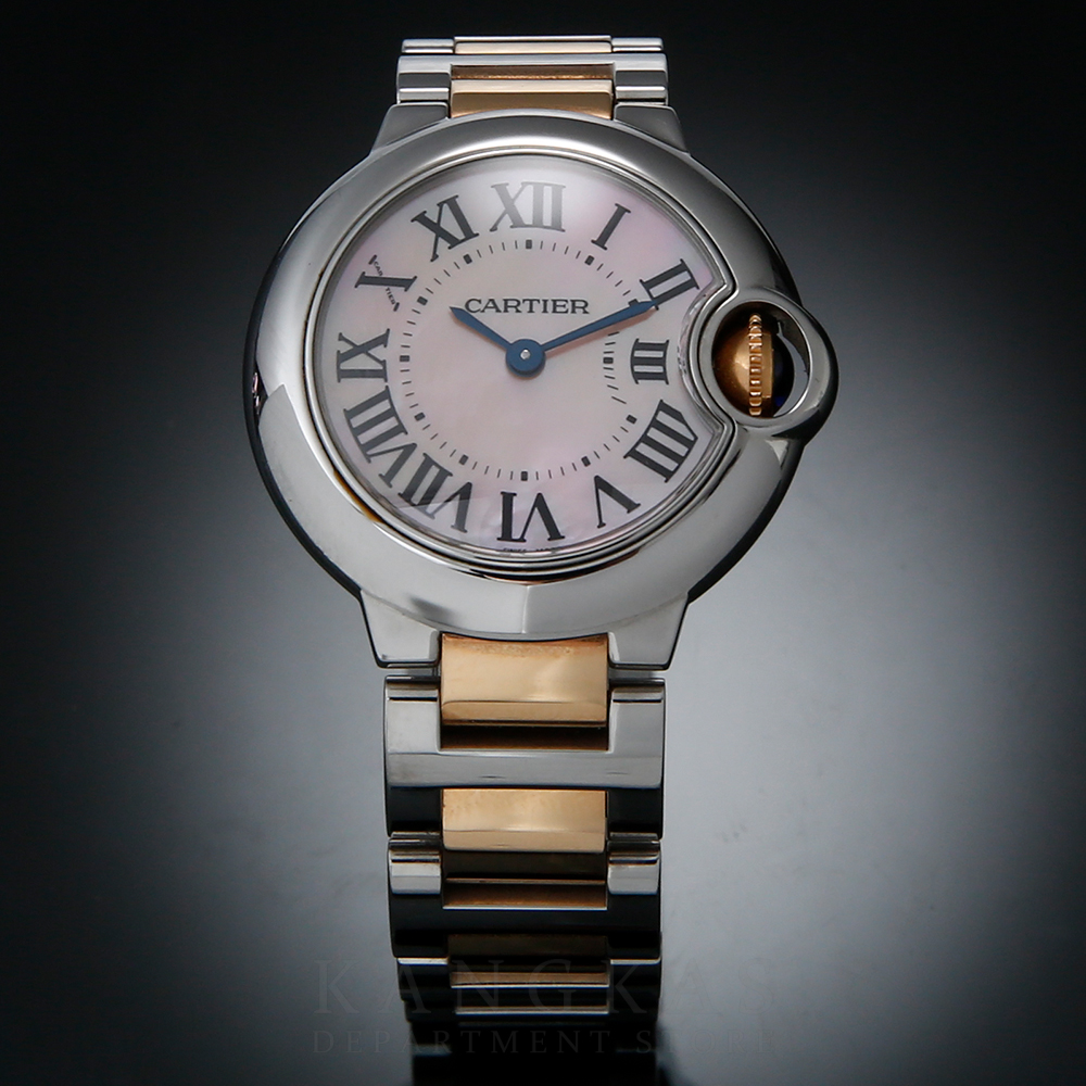 CARTIER(USED)까르띠에 발롱블루 콤비28