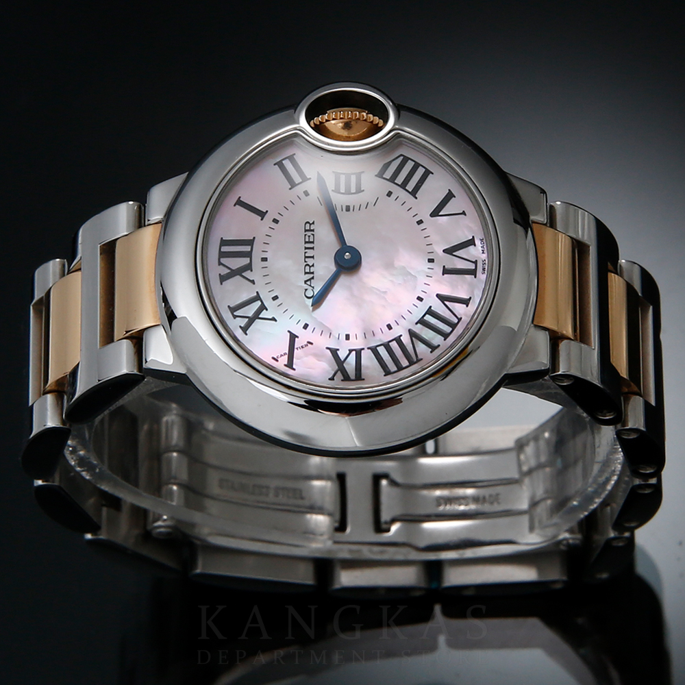 CARTIER(USED)까르띠에 발롱블루 콤비28