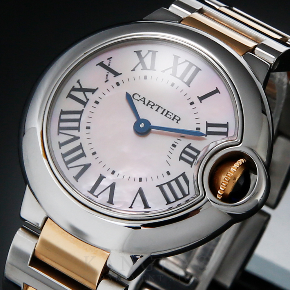 CARTIER(USED)까르띠에 발롱블루 콤비28