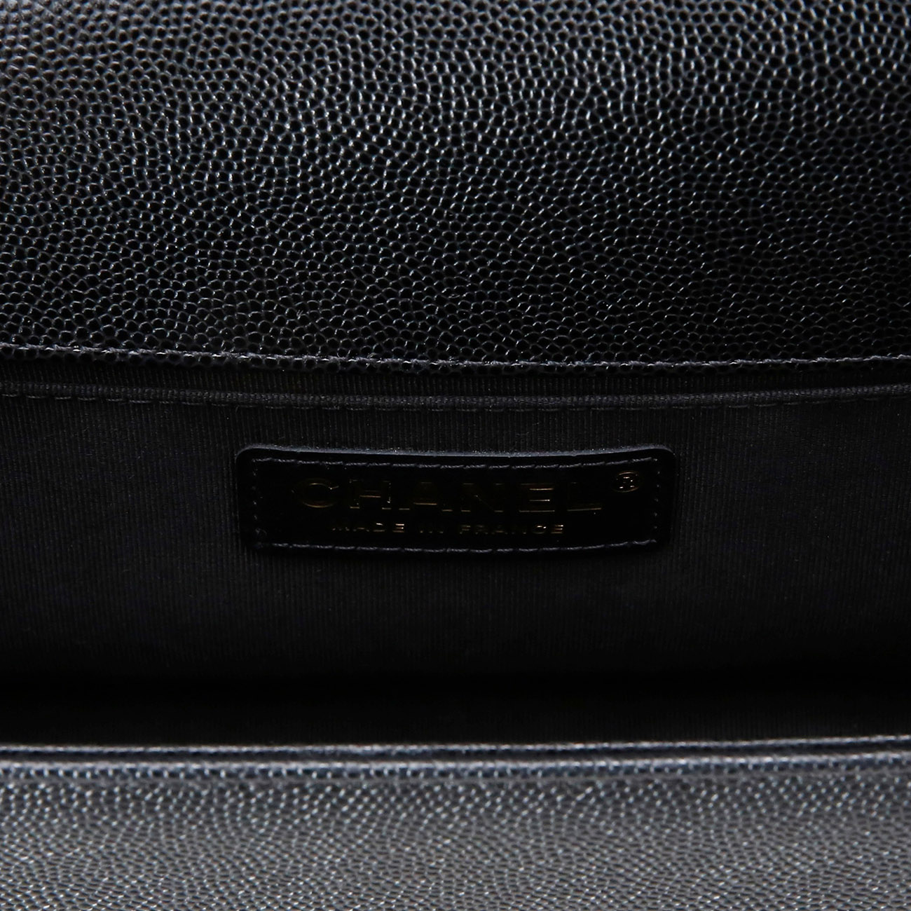 CHANEL(USED)샤넬 보이샤넬 캐비어 미듐