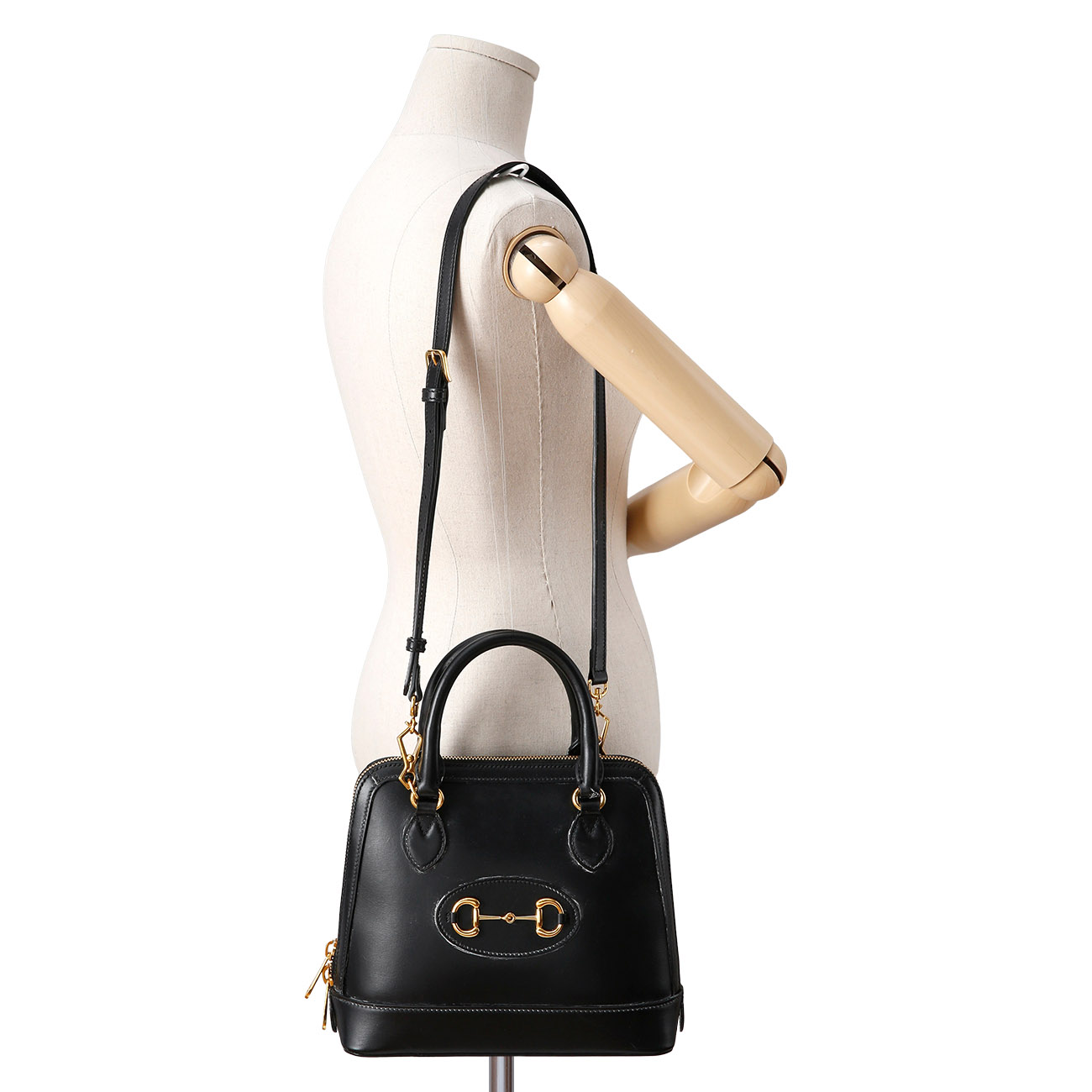 GUCCI(USED)구찌 1955 홀스빗 탑 핸들백
