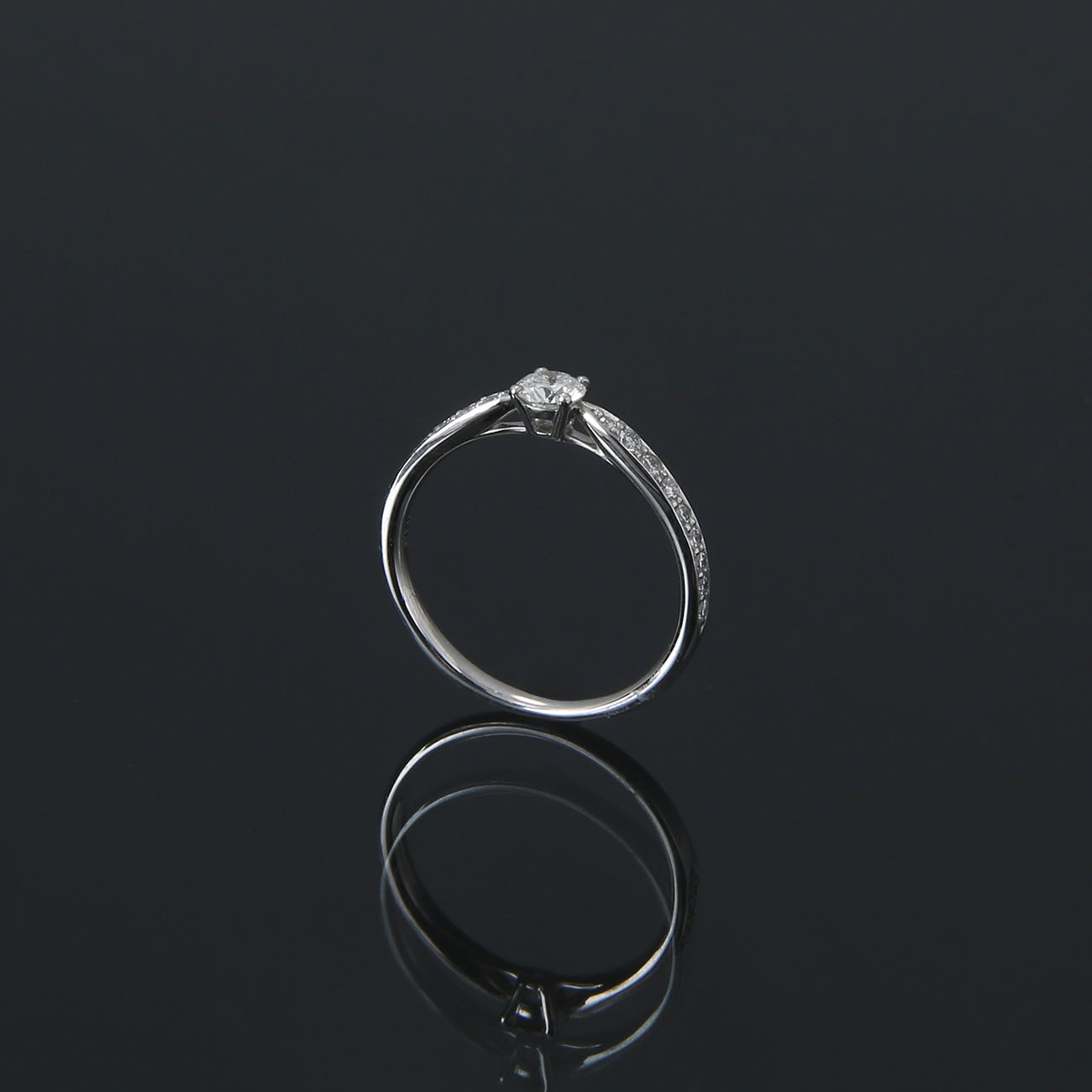 TIFFANY(USED)티파니 다이아 웨딩링 0.22CT #52