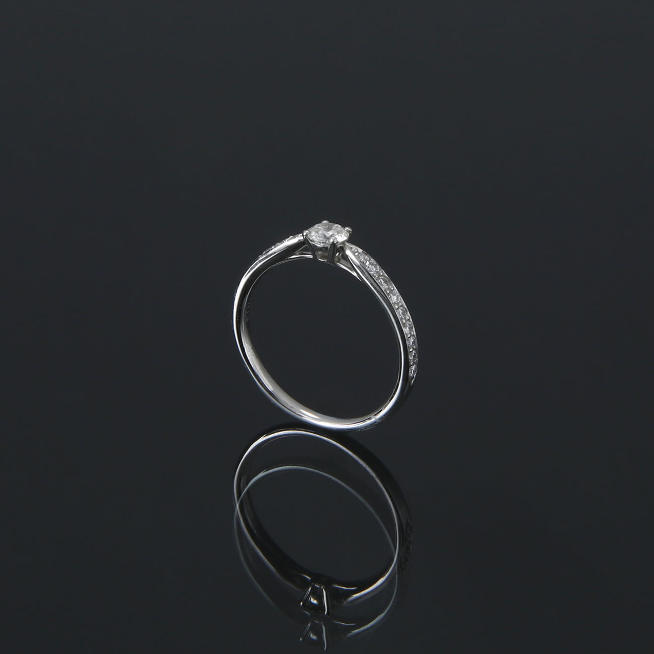 TIFFANY(USED)티파니 다이아 웨딩링 0.22CT #52