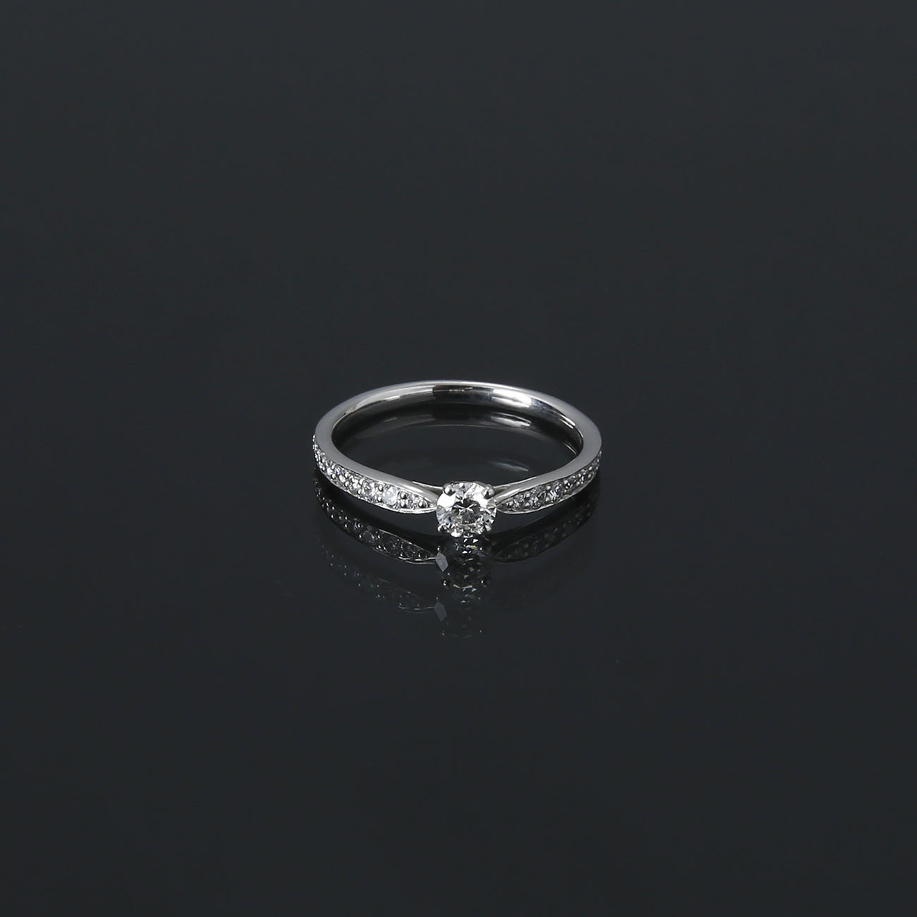TIFFANY(USED)티파니 다이아 웨딩링 0.22CT #52