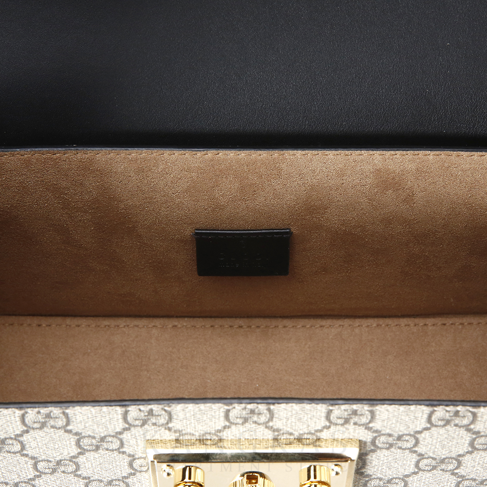 GUCCI(USED) 구찌 패드락 뱀부 숄더백