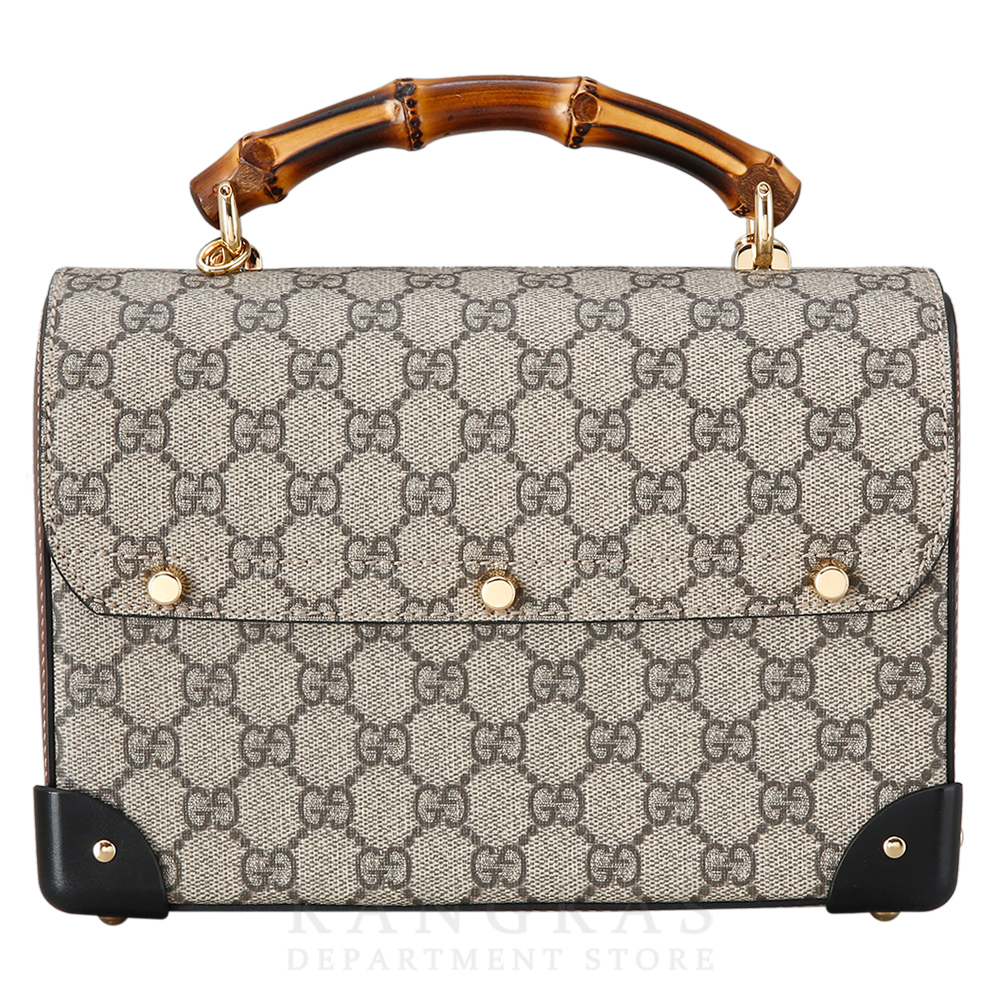 GUCCI(USED) 구찌 패드락 뱀부 숄더백