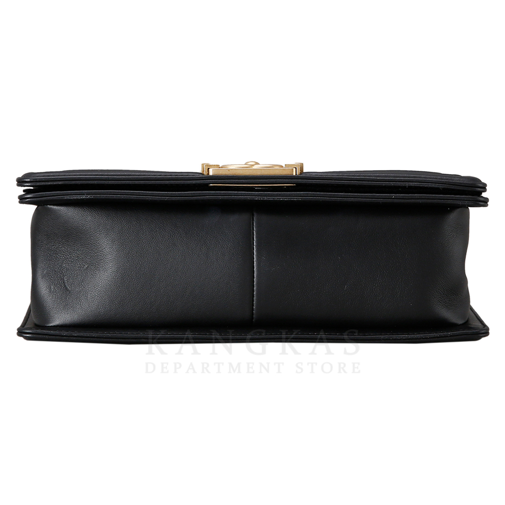 CHANEL(USED)샤넬 보이샤넬 카프스킨 미듐 블랙
