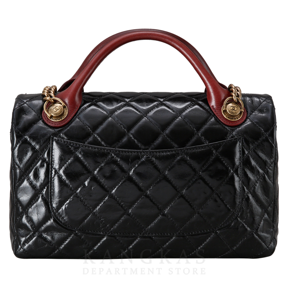 CHANEL(USED)샤넬 시즌 체인 탑핸들 숄더백