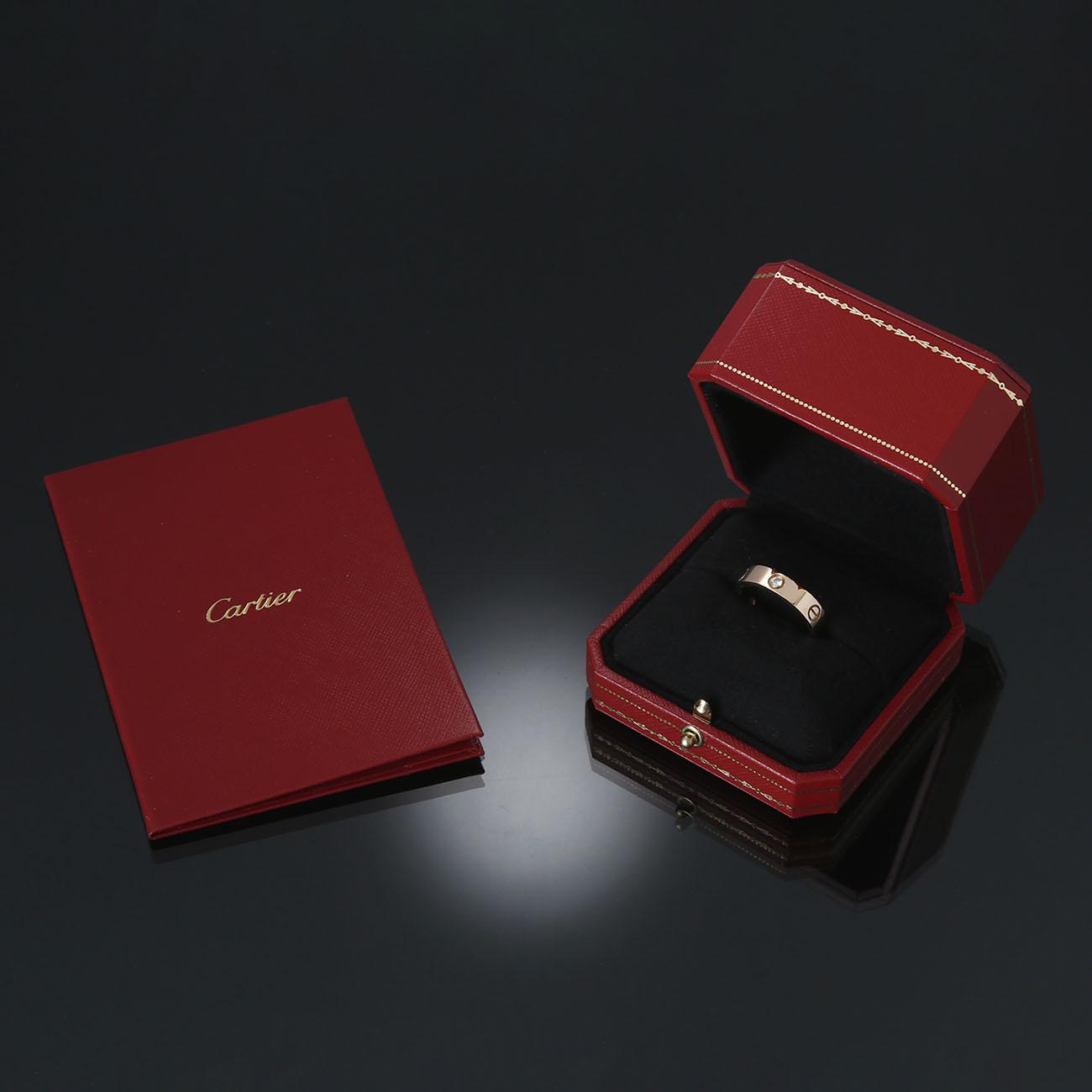 CARTIER(USED)까르띠에 3P 러브링 #64