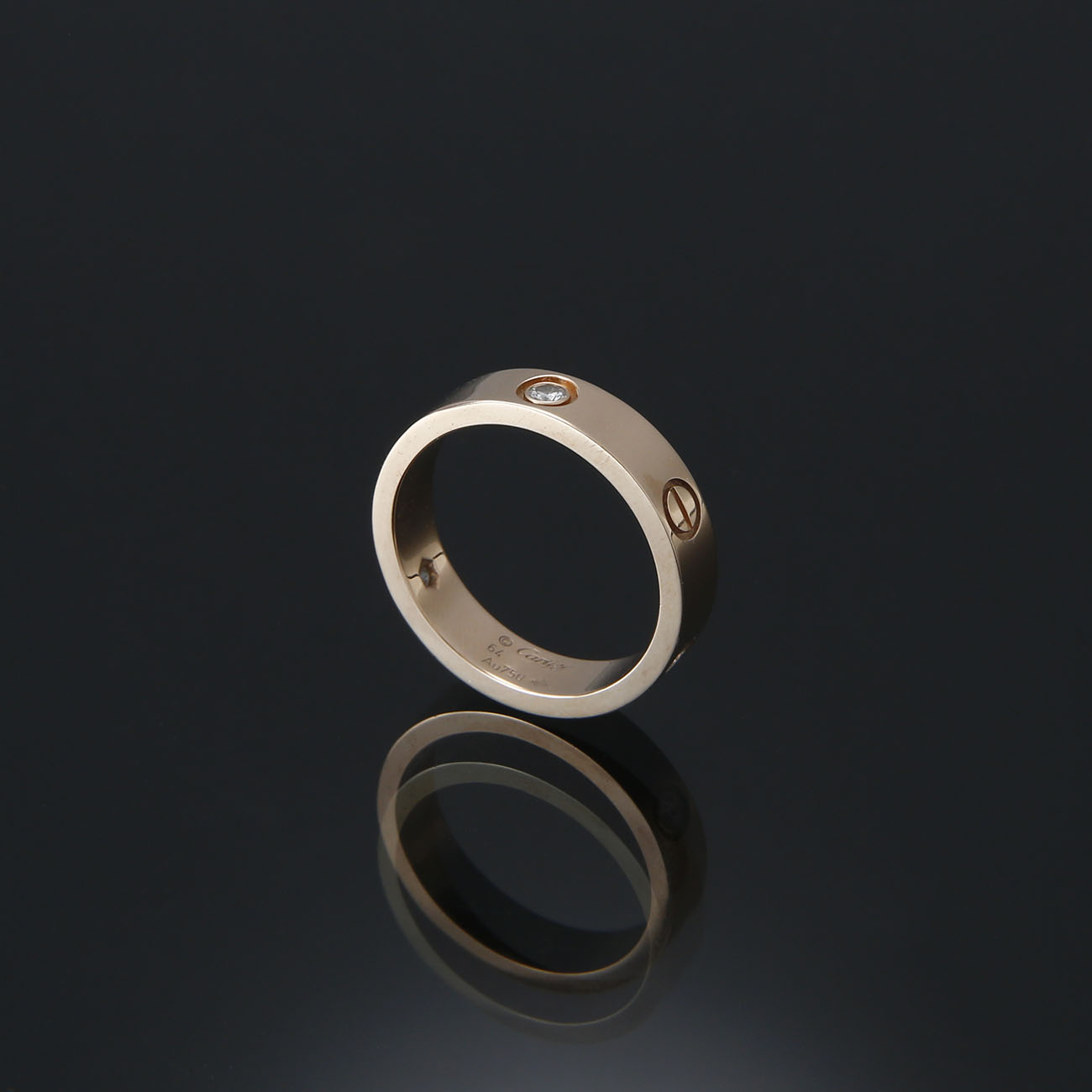 CARTIER(USED)까르띠에 3P 러브링 #64