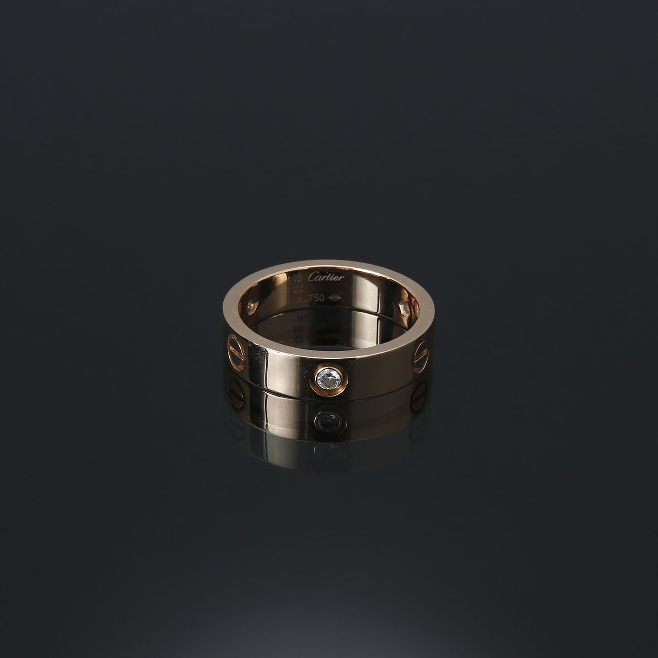 CARTIER(USED)까르띠에 3P 러브링 #64