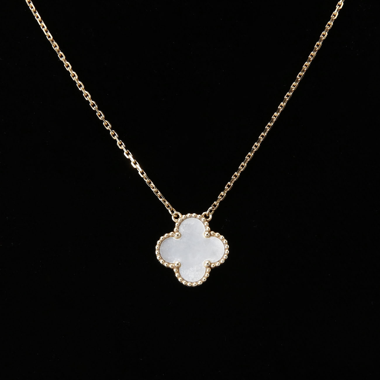 Van Cleef & Arpels(USED) 반클리프앤아펠 빈티지 알함브라 네크리스