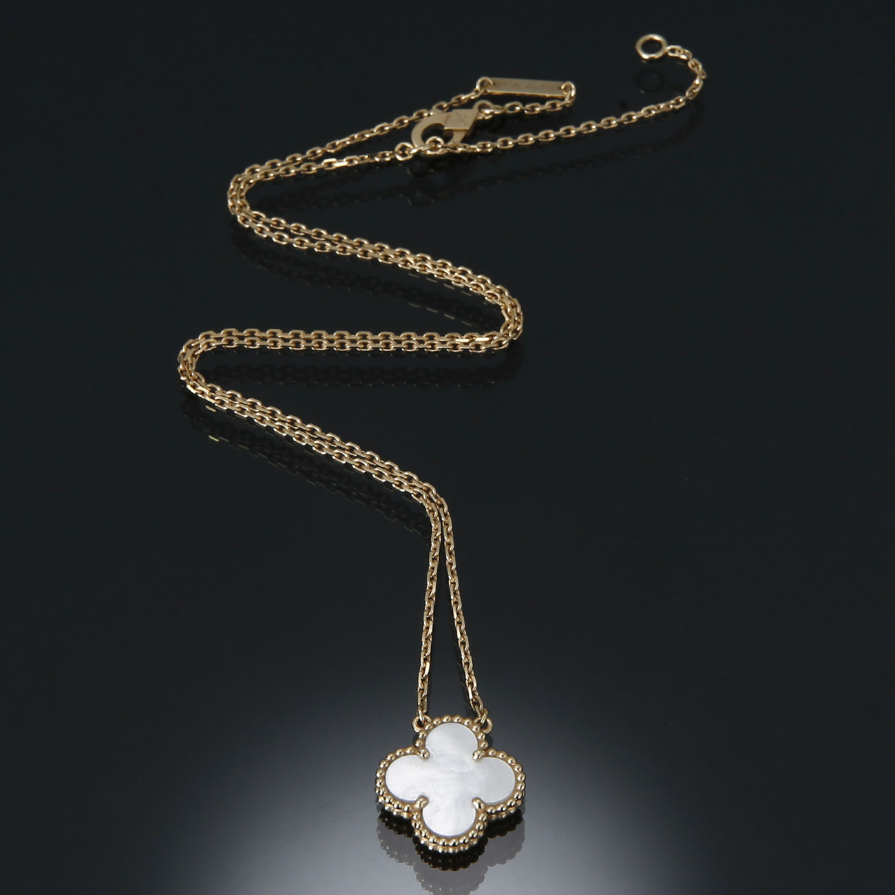 Van Cleef & Arpels(USED) 반클리프앤아펠 빈티지 알함브라 네크리스