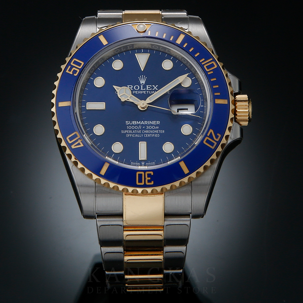 ROLEX(USED)로렉스 서브마리너 콤비 청판 126613LB