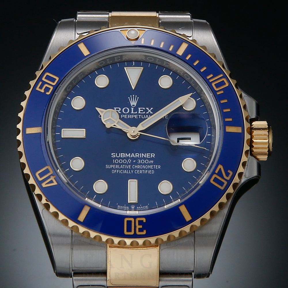 ROLEX(USED)로렉스 서브마리너 콤비 청판 126613LB