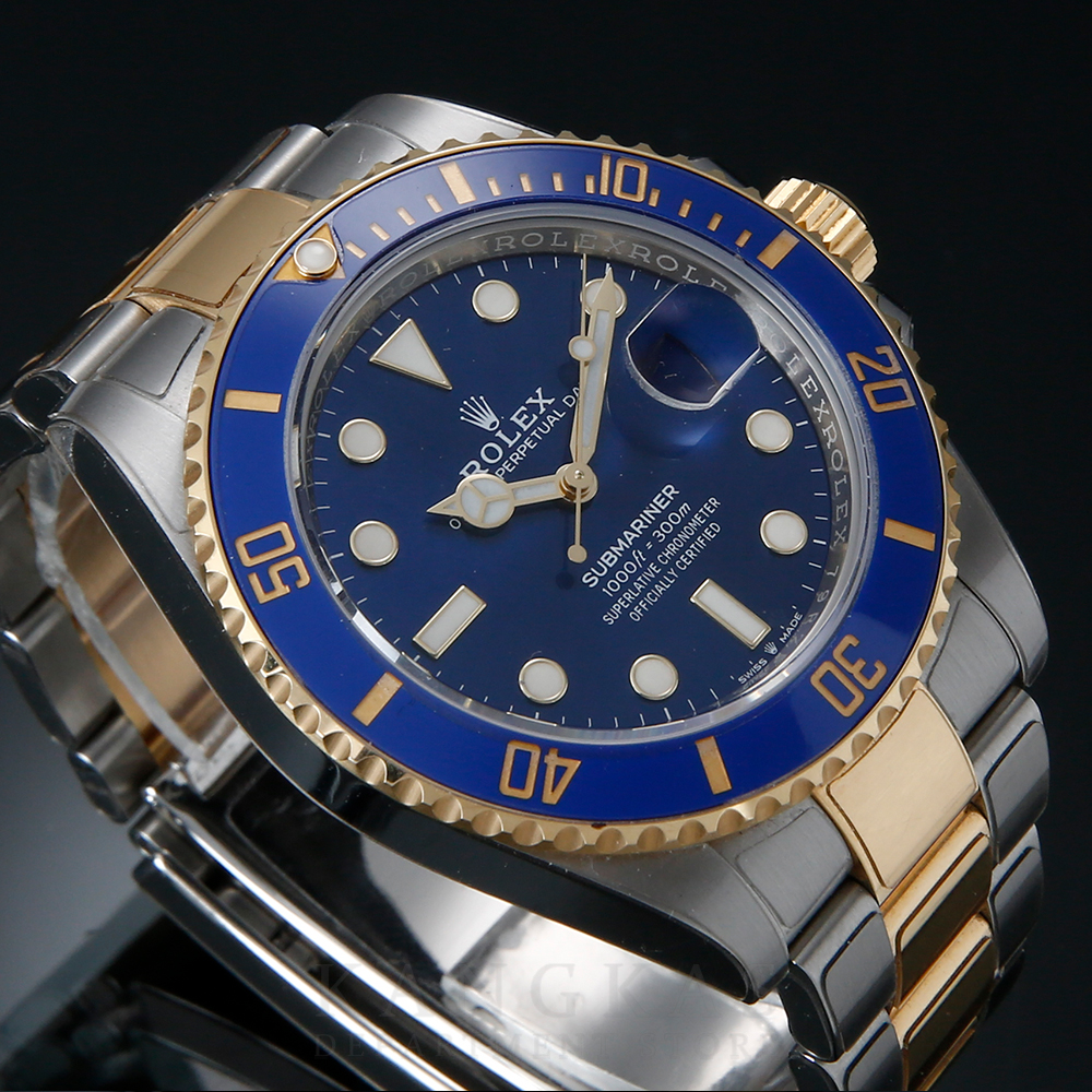 ROLEX(USED)로렉스 서브마리너 콤비 청판 126613LB