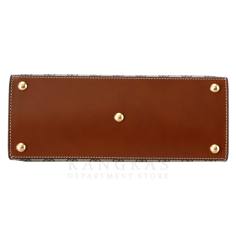 GUCCI(USED)구찌 GG로고 수프림 패드락 탑 핸들백