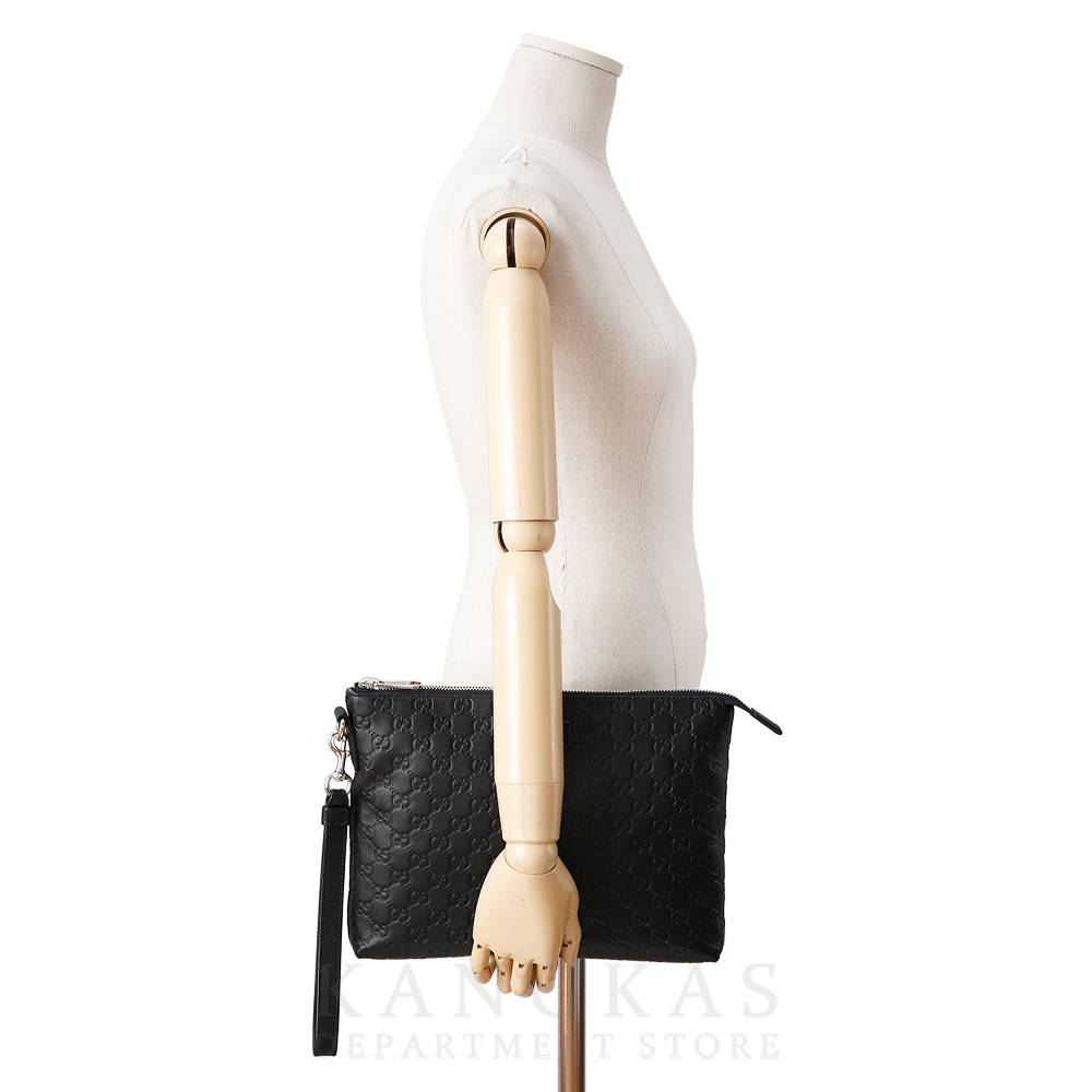 GUCCI(USED)구찌 473881 시그니처 씨마 클러치