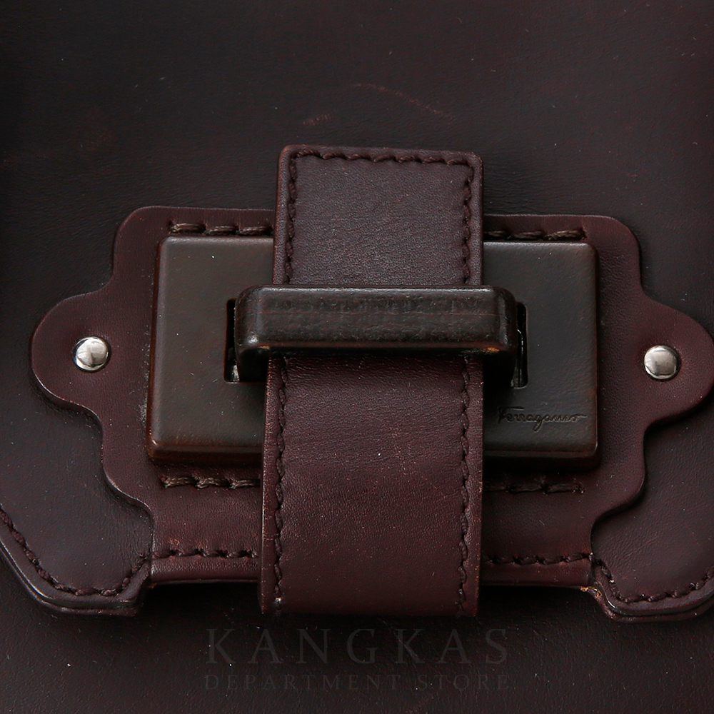 FERRAGAMO(USED)페레가모 레더 토트백
