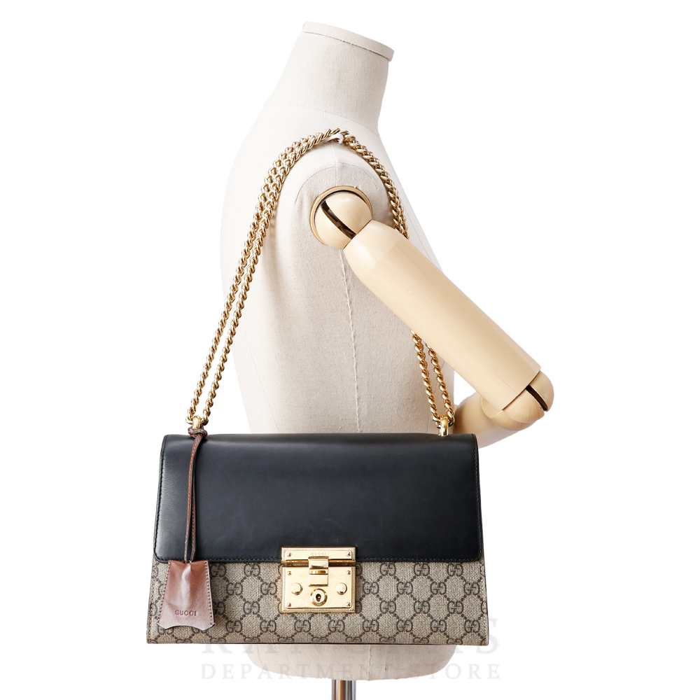 GUCCI(USED) 구찌 패드락 체인 숄더백