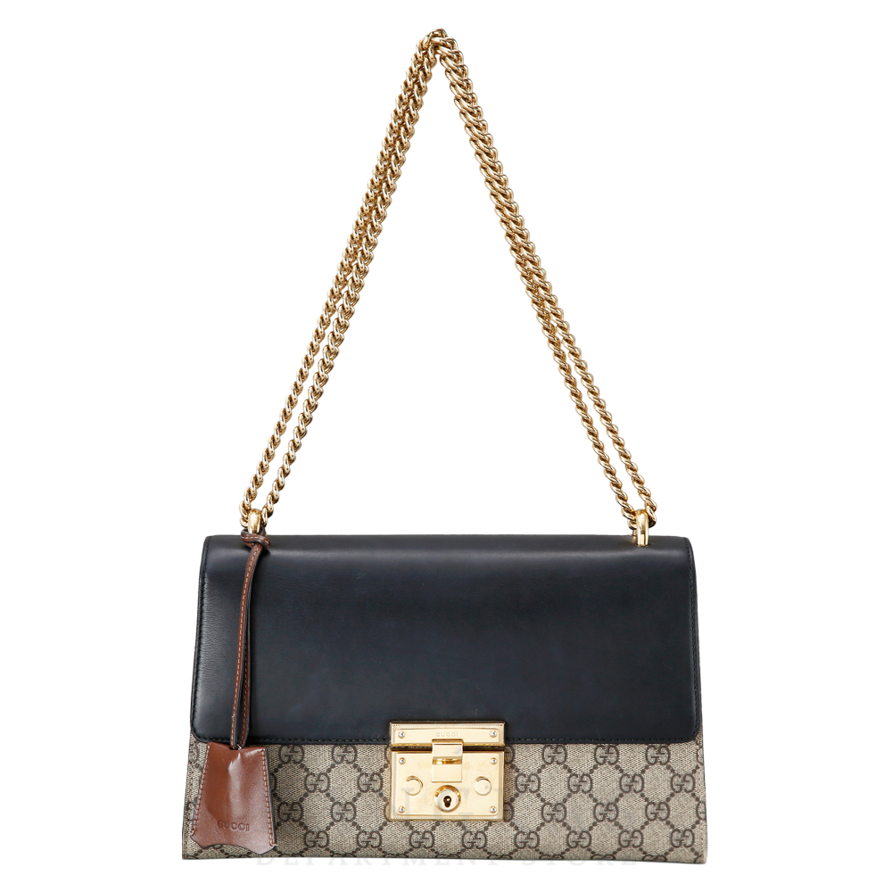 GUCCI(USED) 구찌 패드락 체인 숄더백