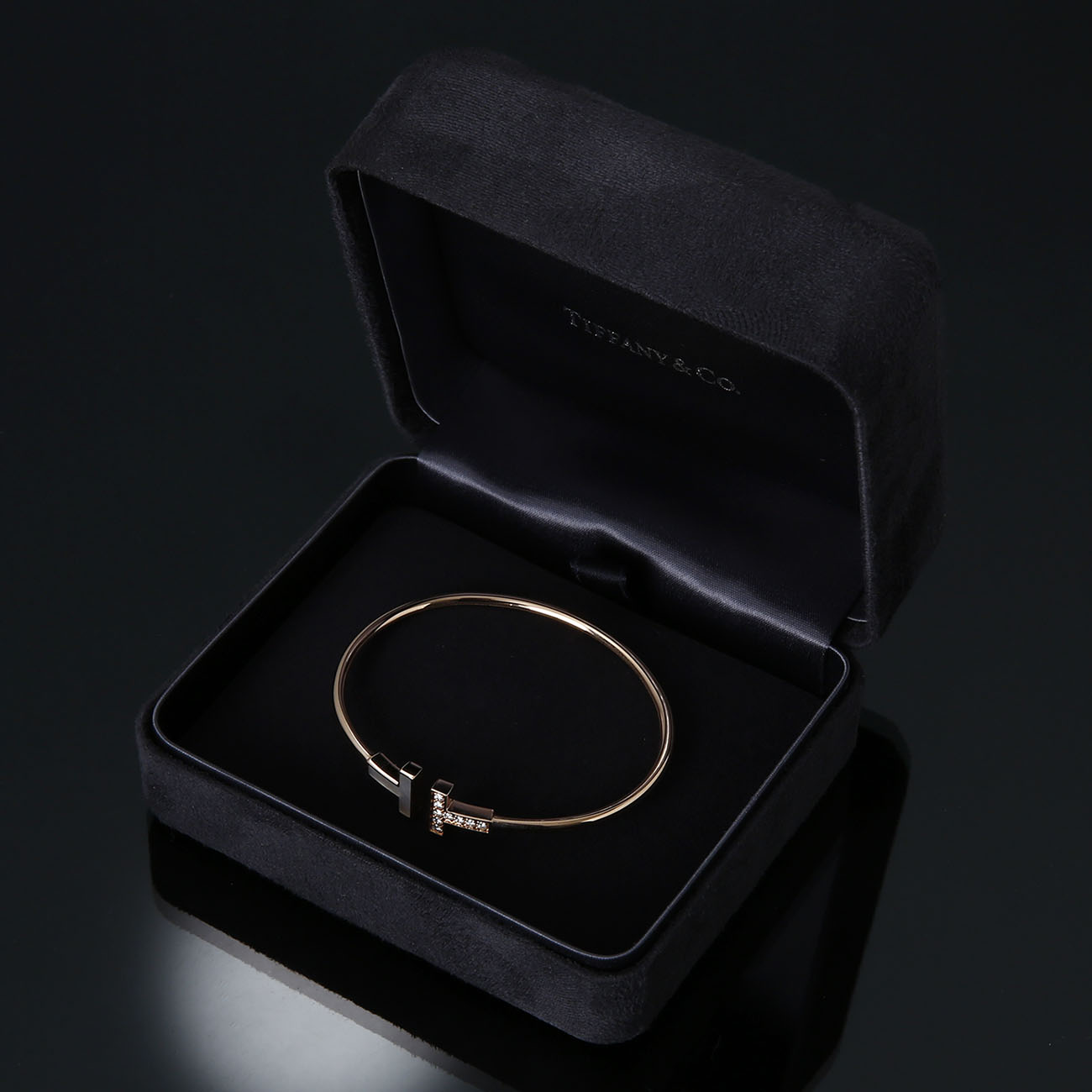 TIFFANY(USED)티파니 T 와이어 브레이슬릿