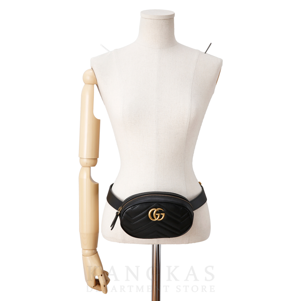 GUCCI(USED) 구찌 476434 GG마몽 마틀라세 벨트백