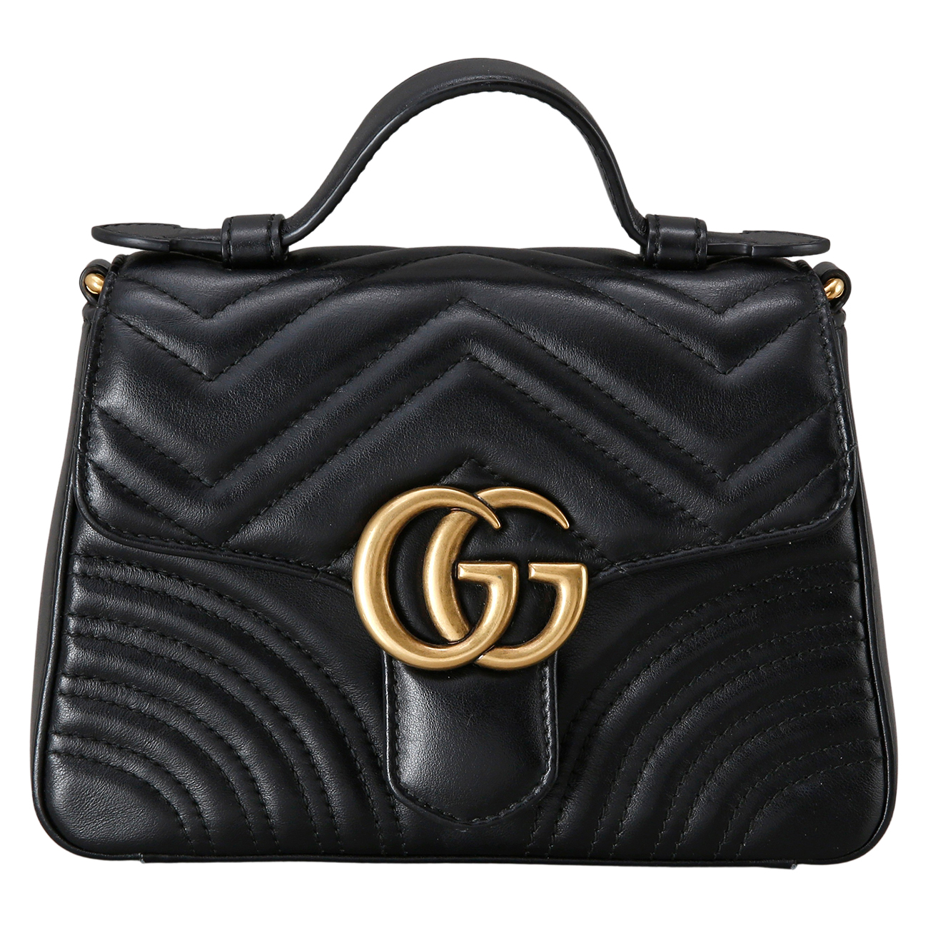 GUCCI(USED)구찌 547260 GG마몽 마틀라세 탑 핸들백