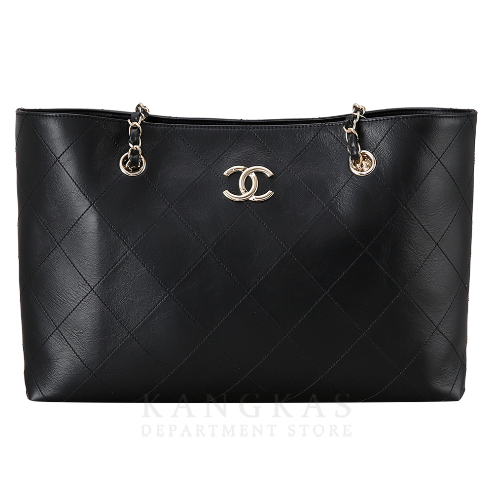 CHANEL(USED)샤넬 시즌 카프스킨 쇼퍼백